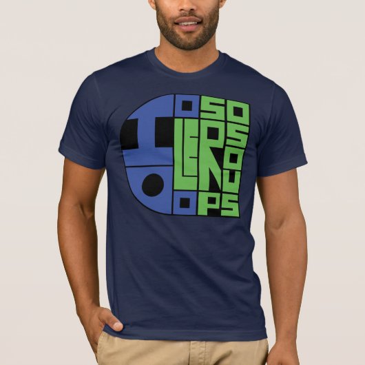 Cooliosperosousのオリジナルのワイシャツ Tシャツ (正面)