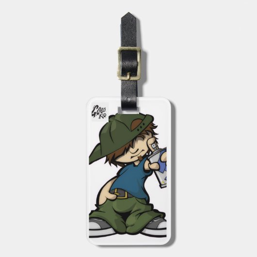 Coolkid tag ラゲッジタグ (正面縦)