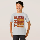 CoolKidsベーシックなハネタレスコンフォートソフト® Tシャツ (正面フル)