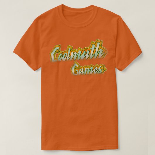 Coolmath games Planet Tシャツ (デザイン正面)