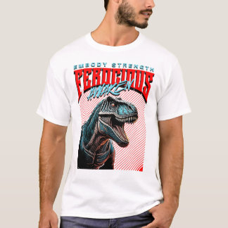 CoolT-Rex ファッション カジュアル ストリートウェア アートワーク デザイン Tシャツ