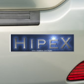 cooltext96701935、www.myspace.com/hipex バンパーステッカー (車上)