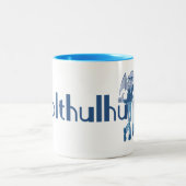 Coolthulhu (クールなCthulhu) ツートーンマグカップ (中央)