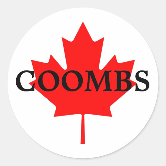 COOMBS ラウンドシール (正面)