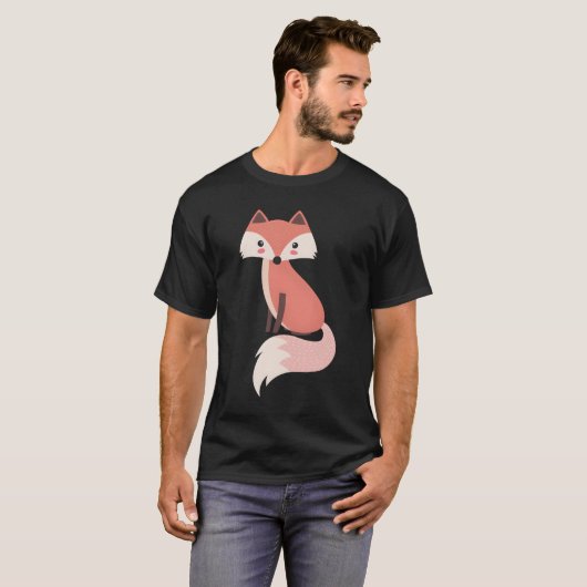 Coon Fox Animal Nature Jdk0001 Tシャツ (正面フル)