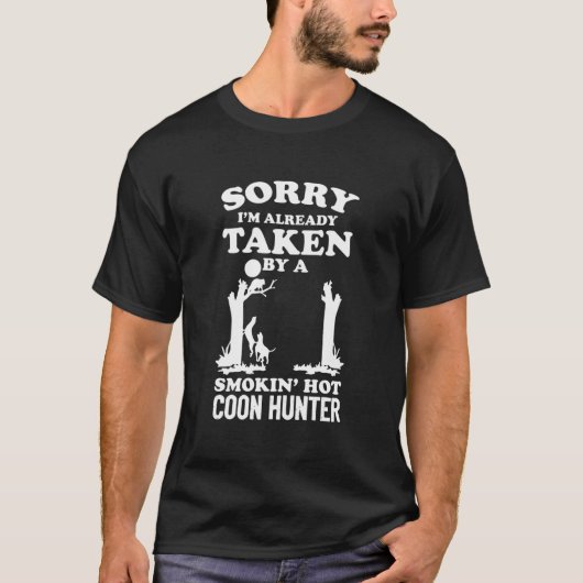 Coon Hunting Coonhounds Coon Hunters Tシャツ (正面)