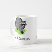 CoonAssのコップ及びマグをかいで下さい コーヒーマグカップ (正面左)