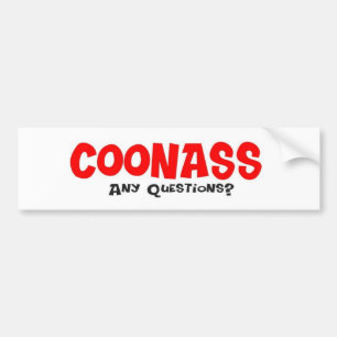 CoonAss -質問 バンパーステッカー