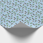 Coonhoundsは包装紙を飾ります ラッピングペーパー (角)