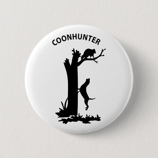 CoonHunter 缶バッジ (正面)
