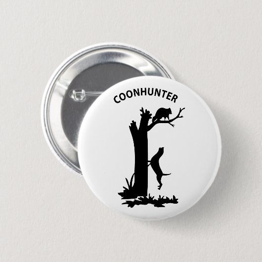 CoonHunter 缶バッジ (正面&裏面)