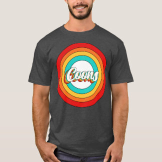 Coons Name ShirtヴィンテージCoons Circle Tシャツ