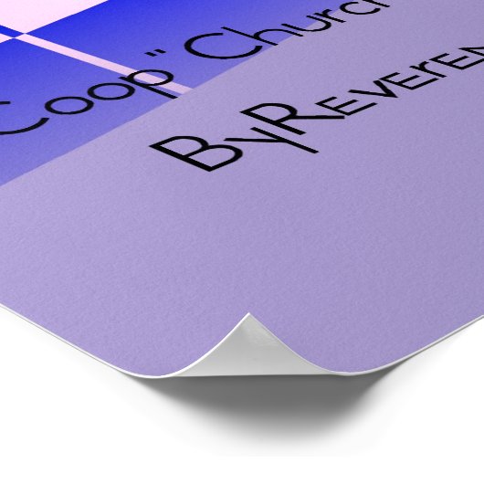 Coop Tributeポスター ポスター (角)