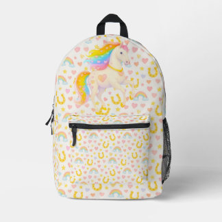 Cooper & Cody — Best-Friend Horses Backpack プリントバックパック