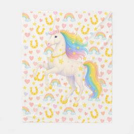 Cooper & Cody Best-Friend Horses Fleece Throw  フリースブランケット