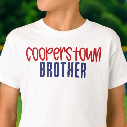 Cooperstown Brother Bro Baseball Tournament  Tシャツ