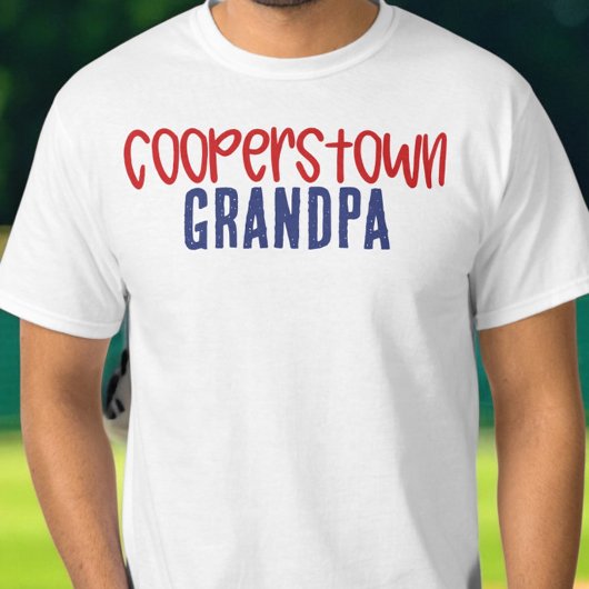 Cooperstown Grandpa Gramps Baseball Tournament  Tシャツ