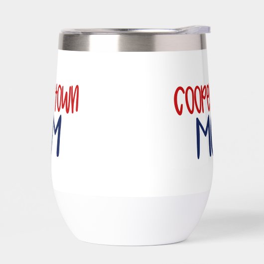 Cooperstown Mom Wine Sideline Tailgate (左面)