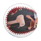 Cooperstown NY選手パーソナライズされた2つのフォトチーム 野球ボール (正面左)