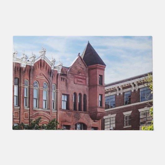 Cooperstown NY – 第一国立銀行建物 ドアマット (正面)