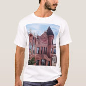 Cooperstown NY – 第一国立銀行建物 Tシャツ (正面)
