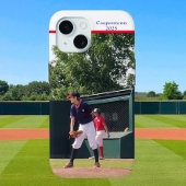 Cooperstown NY Baseball Player Photo Year Custom Case-Mate iPhoneケース