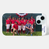 Cooperstown NY Baseball Team Photo Year Custom Case-Mate iPhoneケース (裏面 (横))