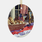 Cooperstown NY - First National Bank Building セラミックオーナメント (右)