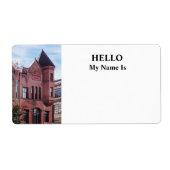 Cooperstown NY - First National Bank Building ラベル (正面)