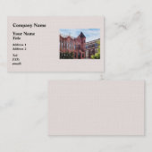 Cooperstown NY - First National Bank Building 名刺 (正面/裏面)