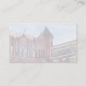 Cooperstown NY - First National Bank Building 名刺 (裏面)