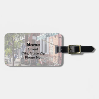 Cooperstown NY - Main Street Near Hoffman Lane ラゲッジタグ