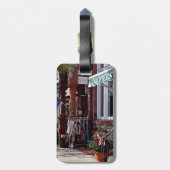 Cooperstown NY - Main Street Near Hoffman Lane ラゲッジタグ (裏面縦)