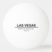 Coordinates Las Vegas 卓球ボール (正面)