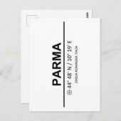 Coordinates Parma ポストカード (正面/裏面)