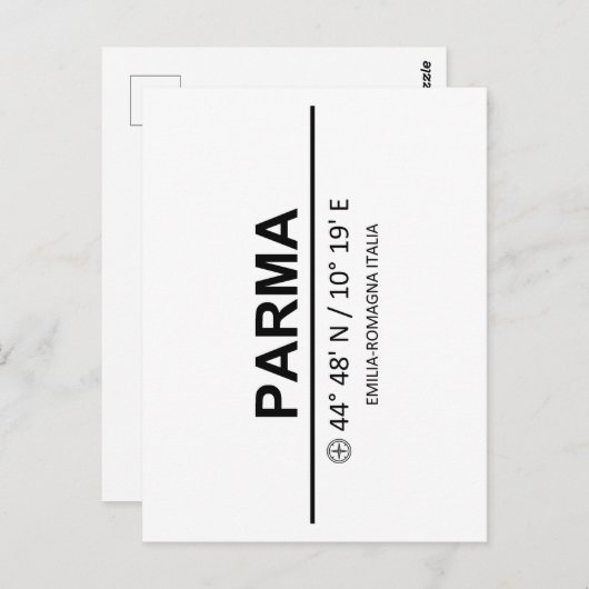 Coordinates Parma ポストカード (正面/裏面)