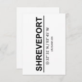 Coordinates Shreveport サンキューカード (正面/裏面)