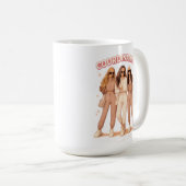 Coordinating Outfit Aesthetic Besties Vibes コーヒーマグカップ (正面右)