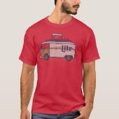 Coors Classic Miller Lite Surf Van Design Tシャツ (正面)