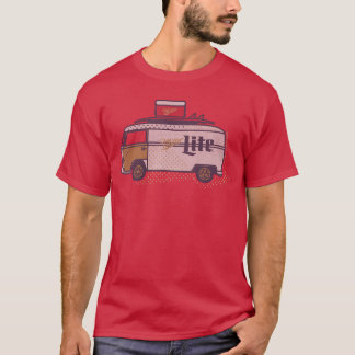 Coors Classic Miller Lite Surf Van Design Tシャツ