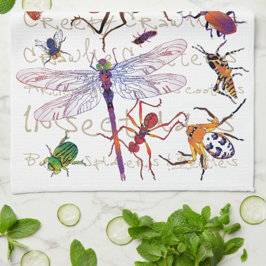 「Cooties キッチンタオル (折り畳み)