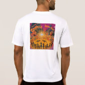 Coovilleのクリスマスの性能のTシャツへの歓迎 Tシャツ (裏面)