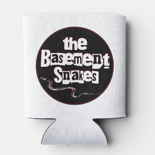 Coozie – ブラックロゴ 缶クーラー (裏面)