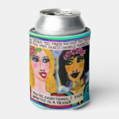 coozie-you飲み過ぎるあなたは多くを食べ過ぎ 缶クーラー (缶正面)
