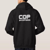 COP HISPERERコッパー監査おもしろいギフトアイディア パーカ (裏面)