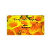 Copa de Oroアドレス ラベル (正面)