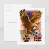 Copa del Mundo 2026 on a シーズンポストカード (正面/裏面)