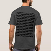 copacabanaの歩道リオデジャネイロ。 ブラジル tシャツ (裏面)