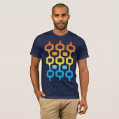 Copacabanaの歩道リオブラジル Tシャツ (正面フル)