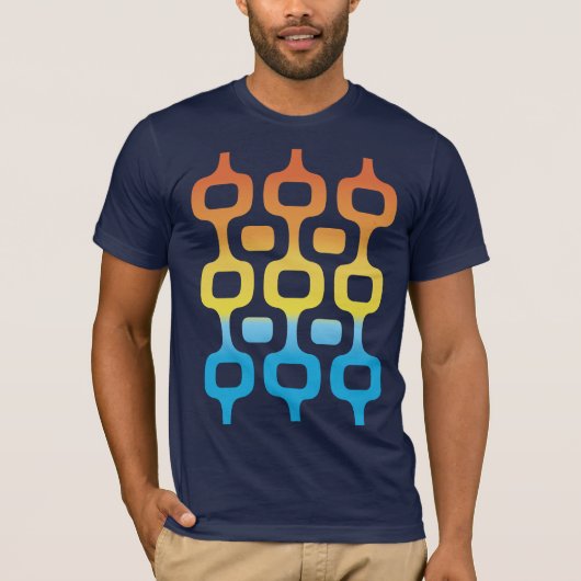 Copacabanaの歩道リオブラジル Tシャツ (正面)